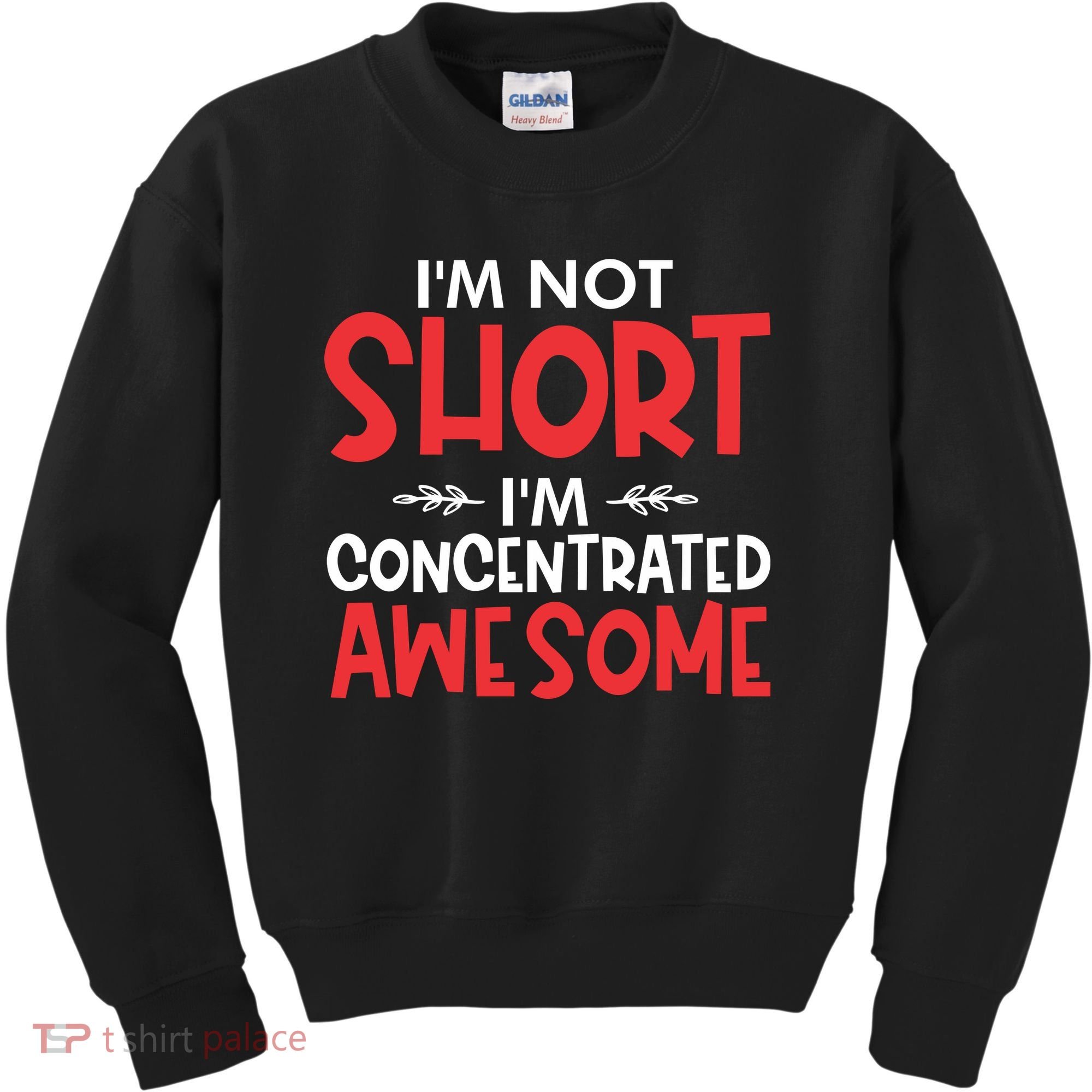 I'm Not Short I'm Concentrated Awesome Kids Sweatshirt