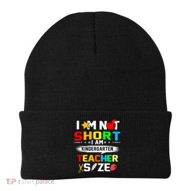 Im Not Short I Am Kindergarten Teacher Beanie