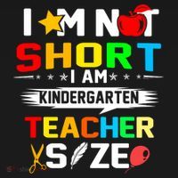 Im Not Short I Am Kindergarten Teacher Women's Tank Top thumb 5