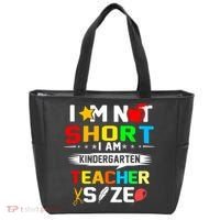 Im Not Short I Am Kindergarten Teacher Tote Bag thumb 0