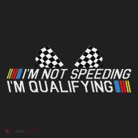 Im Not Speeding Im Qualifying Funny Good Racer Beanie thumb 2