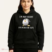 Im Not Short Im Penguin Size Hoodie thumb 5