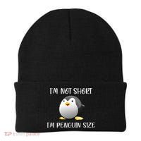 Im Not Short Im Penguin Size Beanie thumb 0