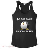 Im Not Short Im Penguin Size Ladies PosiCharge Competitor Racerback Tank thumb 0