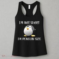 Im Not Short Im Penguin Size Women's Tank Top thumb 3