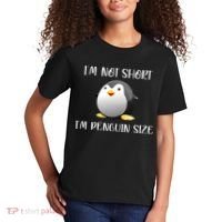 Im Not Short Im Penguin Size Kids T-Shirt thumb 2