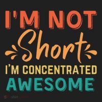 IM Not Short IM Just Concentrated Awesome Funny Beanie thumb 2