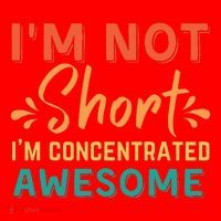 IM Not Short IM Just Concentrated Awesome Funny Santa Hat thumb 1