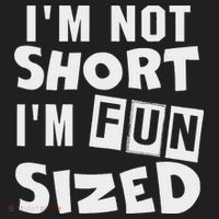 I'm Not Short I'm Fun Sized Funny Sayings Beanie thumb 2