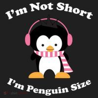 I'm Not Short I'm Penguin Size Beanie thumb 2