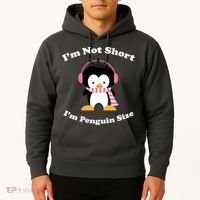 I'm Not Short I'm Penguin Size Hoodie thumb 2