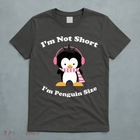 I'm Not Short I'm Penguin Size T-Shirt thumb 5