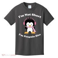 I'm Not Short I'm Penguin Size Kids T-Shirt thumb 0