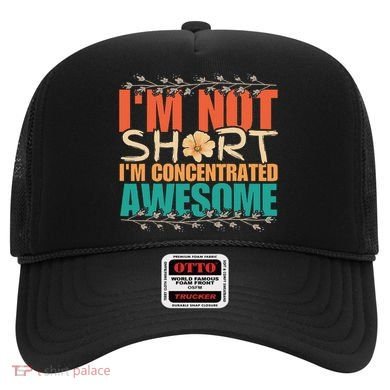 IM Not Short IM Just Concentrated Awesome Funny Hat