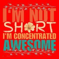 IM Not Short IM Just Concentrated Awesome Funny Santa Hat thumb 1