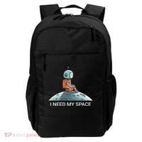 I Need Space Graphic Saying Backpack thumb 0