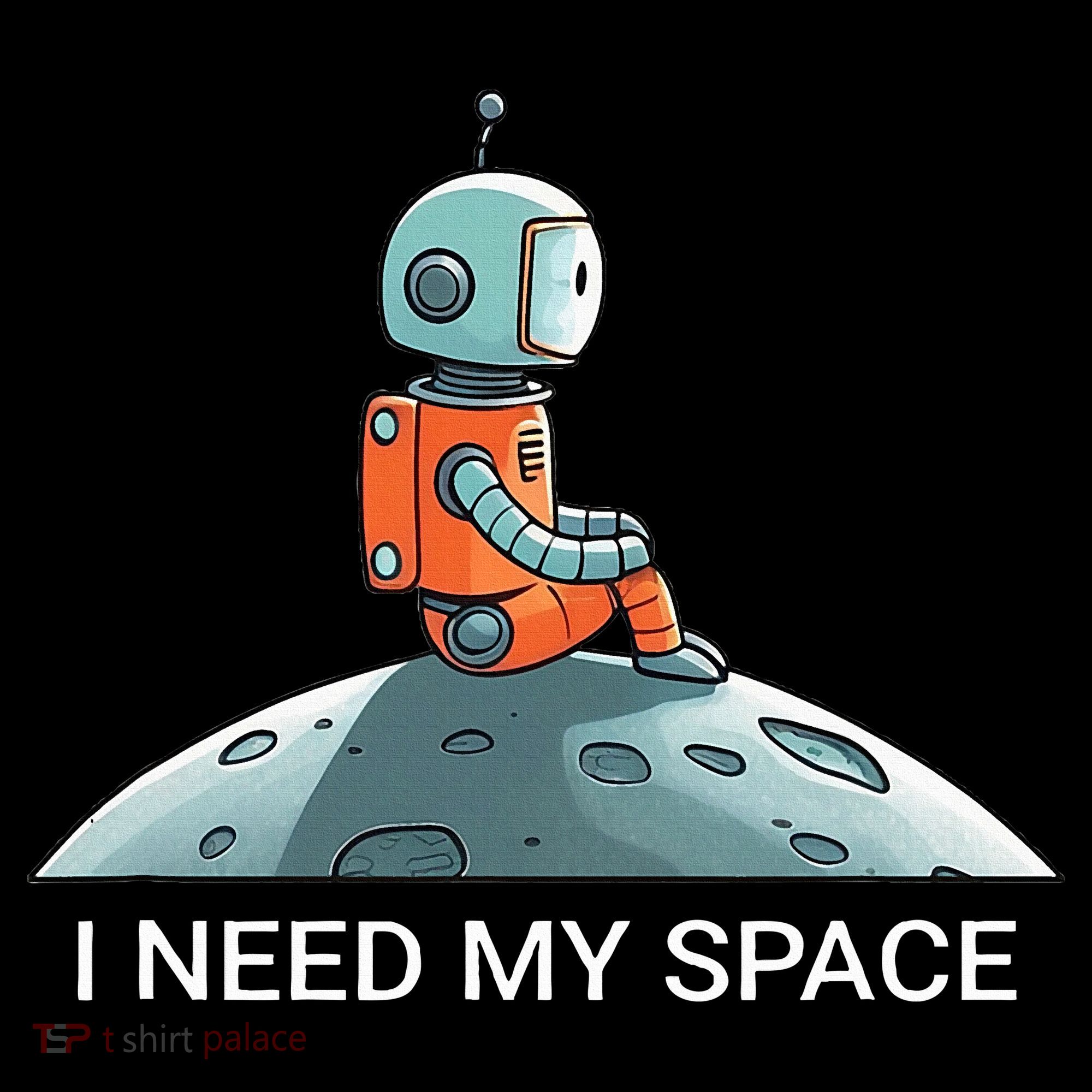 I Need Space Graphic Saying Women's T-Shirt