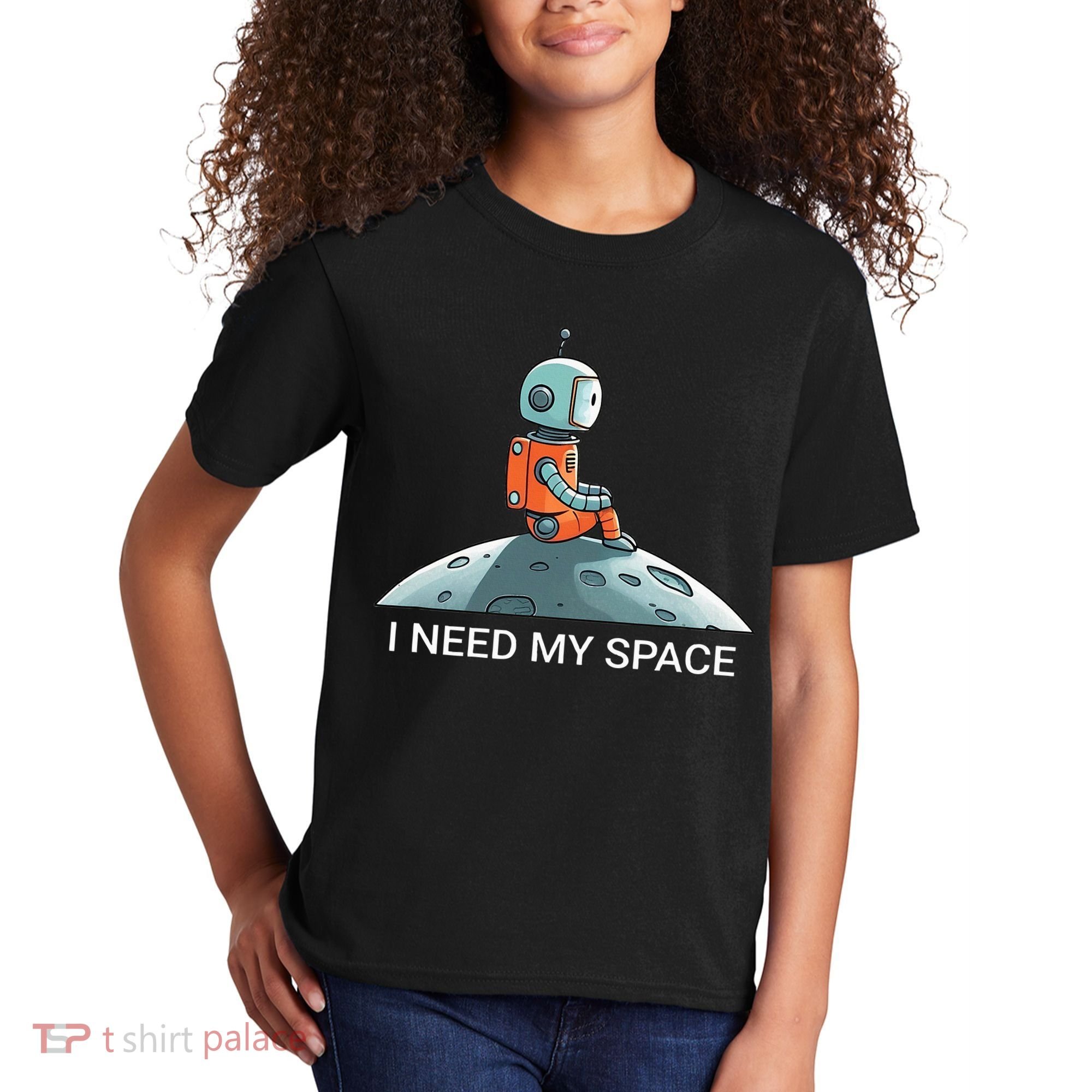 I Need Space Graphic Saying Kids T-Shirt