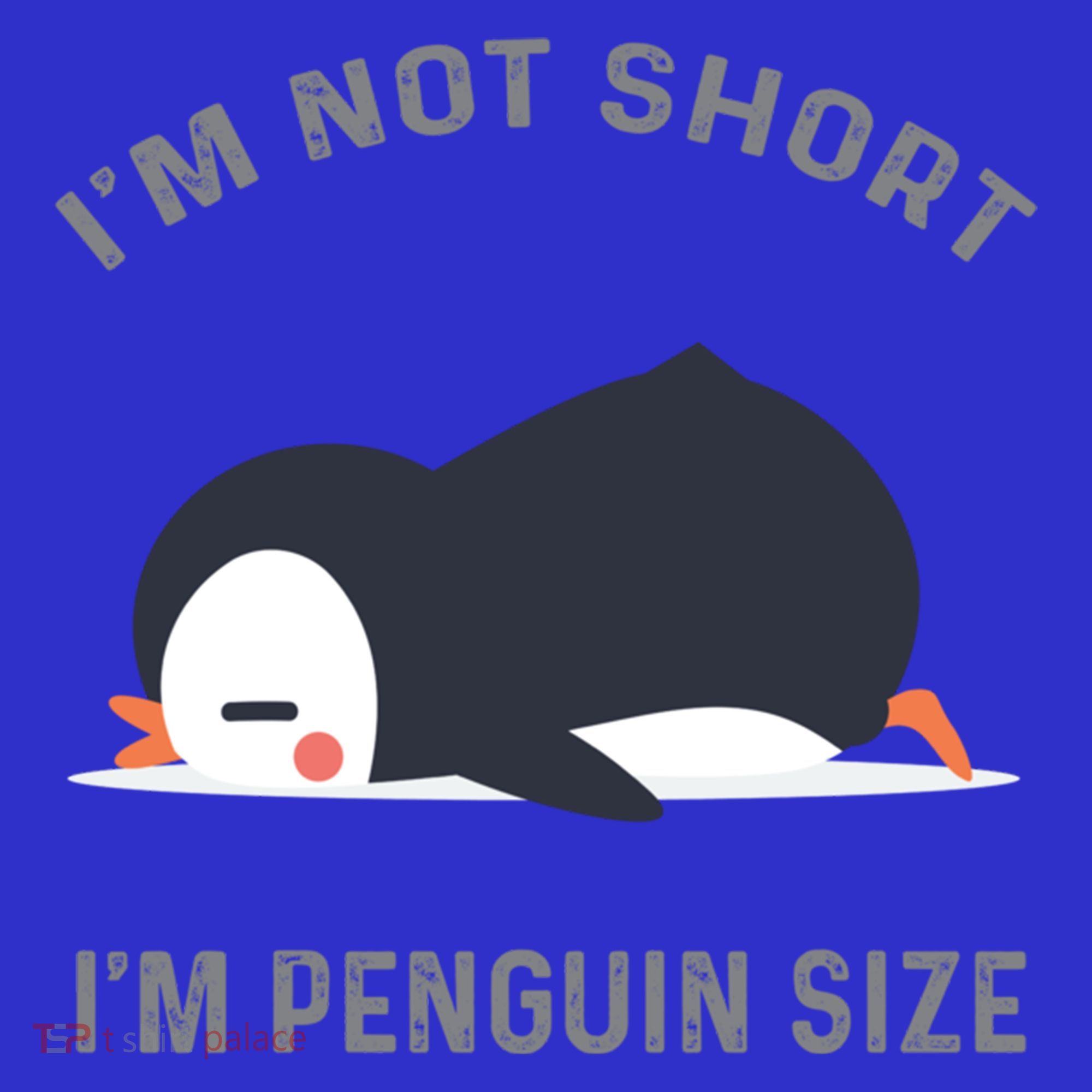 IM Not Short IM Penguin Size Cute Penguin Lover Great Gift Apron