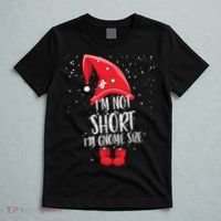 I'm Not Short I'm Gnome Size T-Shirt thumb 5