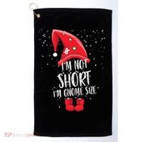 I'm Not Short I'm Gnome Size Golf Towel thumb 0