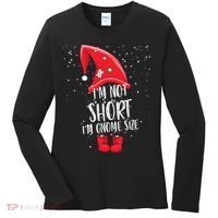 I'm Not Short I'm Gnome Size Women's Long Sleeve Shirt thumb 0