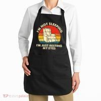 I'm Not Sleeping I'm Just Resting My Eyes Fathers Dad Joke Apron thumb 2