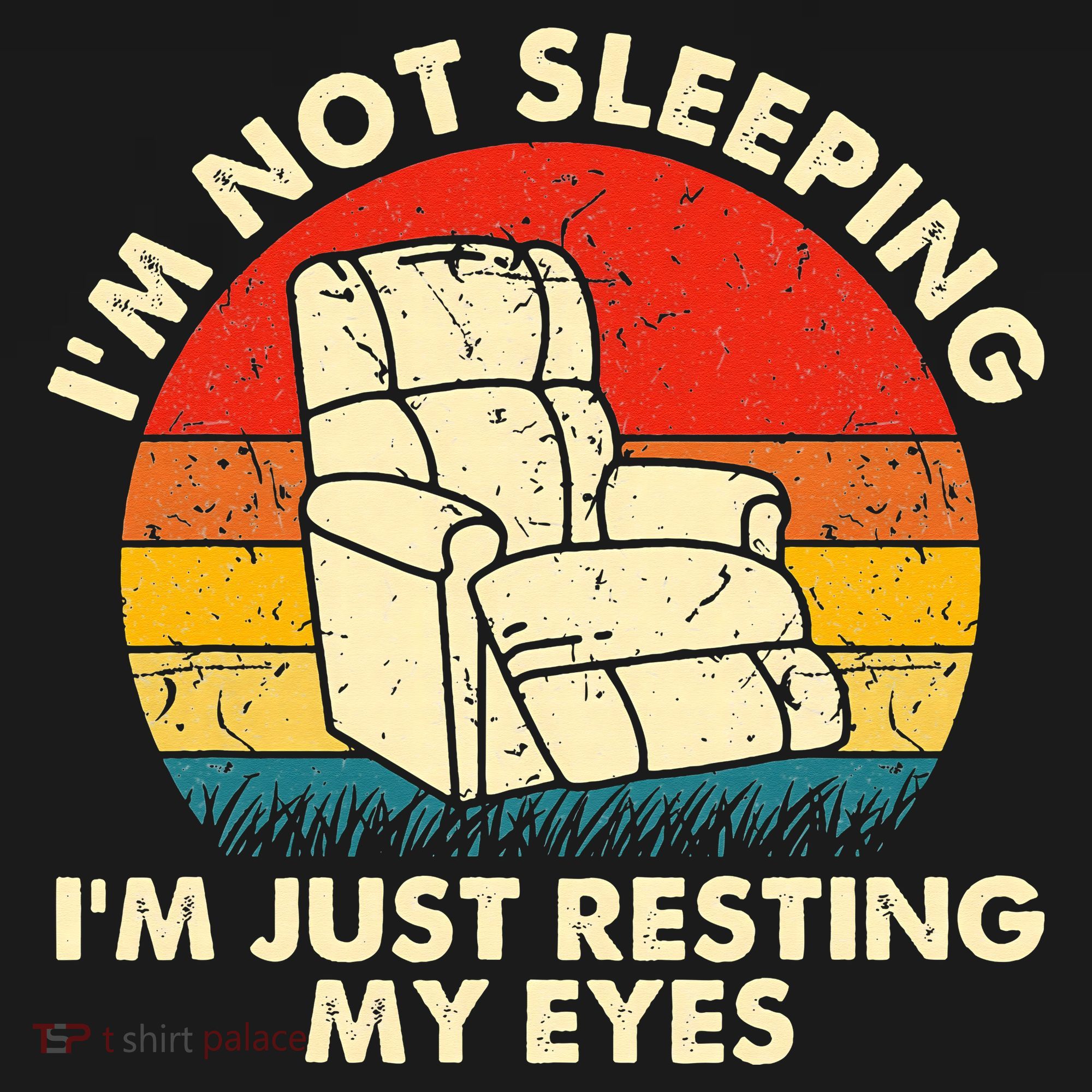 I'm Not Sleeping I'm Just Resting My Eyes Fathers Dad Joke Women's Hoodie