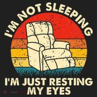 I'm Not Sleeping I'm Just Resting My Eyes Fathers Dad Joke Tumbler thumb 3