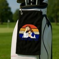 I Never Said That Funny Christian Humor Jesus God Lover Golf Towel thumb 2