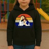 I Never Said That Funny Christian Humor Jesus God Lover Kids Hoodie thumb 3