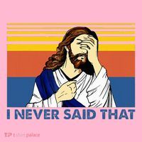 I Never Said That Funny Christian Church Jesus Music Funny Coaster thumb 2