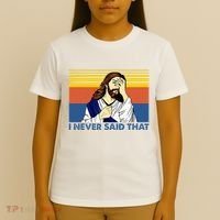 I Never Said That Funny Christian Church Jesus Music Funny T-Shirt thumb 4