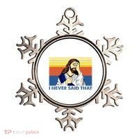I Never Said That Funny Christian Church Jesus Music Funny Ornament thumb 0