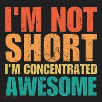IM Not Short IM Just Concentrated Awesome Funny Beanie thumb 2