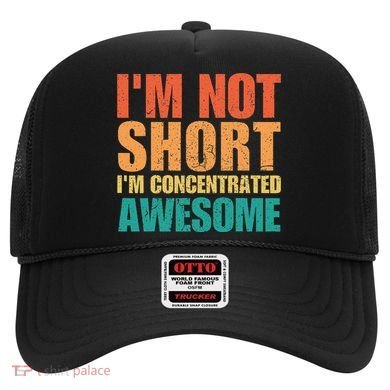 IM Not Short IM Just Concentrated Awesome Funny Hat