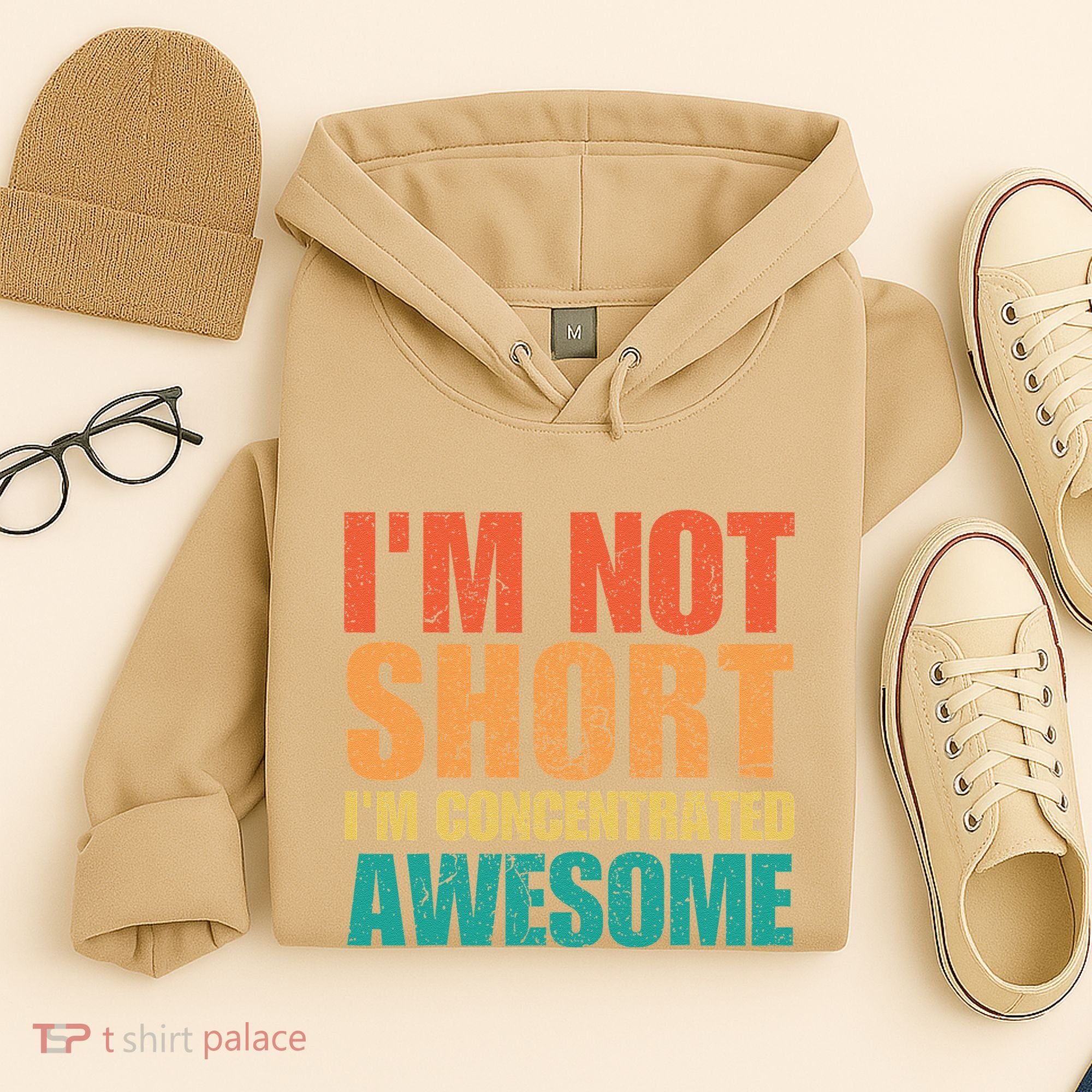 IM Not Short IM Just Concentrated Awesome Funny Hoodie