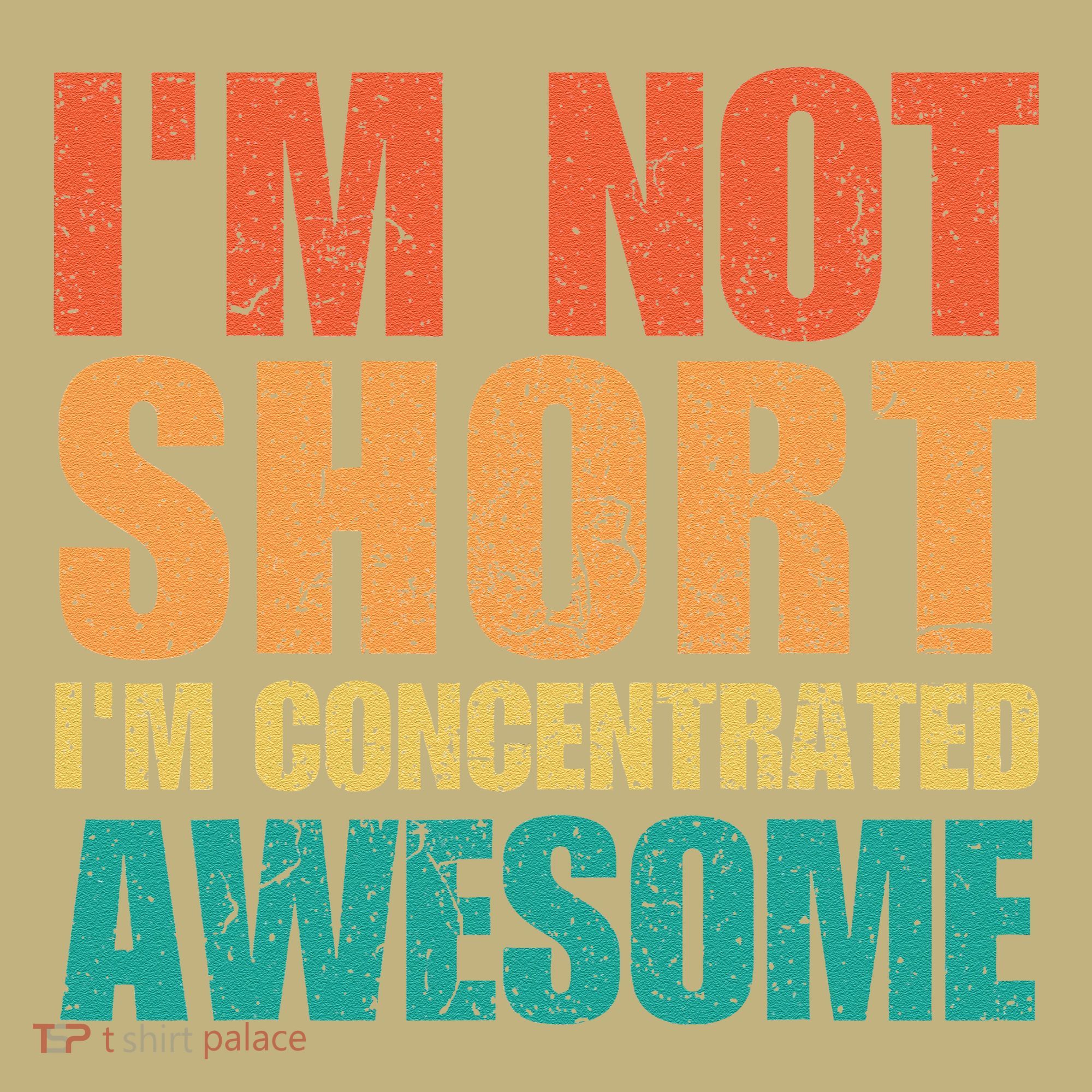 IM Not Short IM Just Concentrated Awesome Funny Hoodie