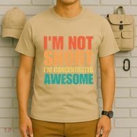 IM Not Short IM Just Concentrated Awesome Funny T-Shirt thumb 6