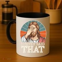 I Never Said That Jesus Coffee Mug thumb 4