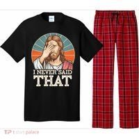 I Never Said That Jesus Pajama Set thumb 0