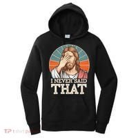 I Never Said That Jesus Women's Hoodie thumb 0