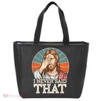 I Never Said That Jesus Tote Bag thumb 0