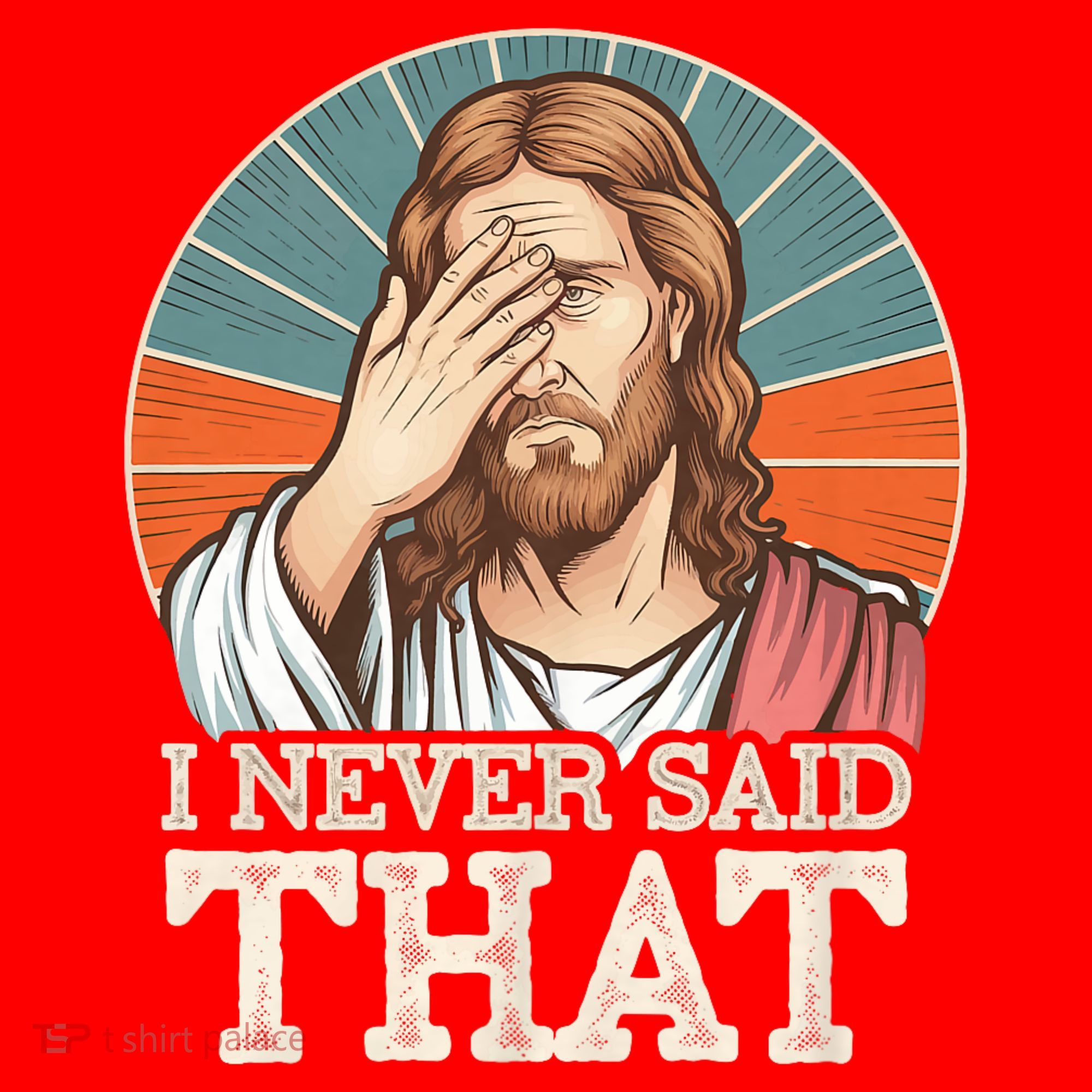 I Never Said That Jesus Santa Hat