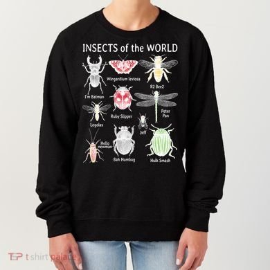 Insects Of The World Women's Sweatshirt