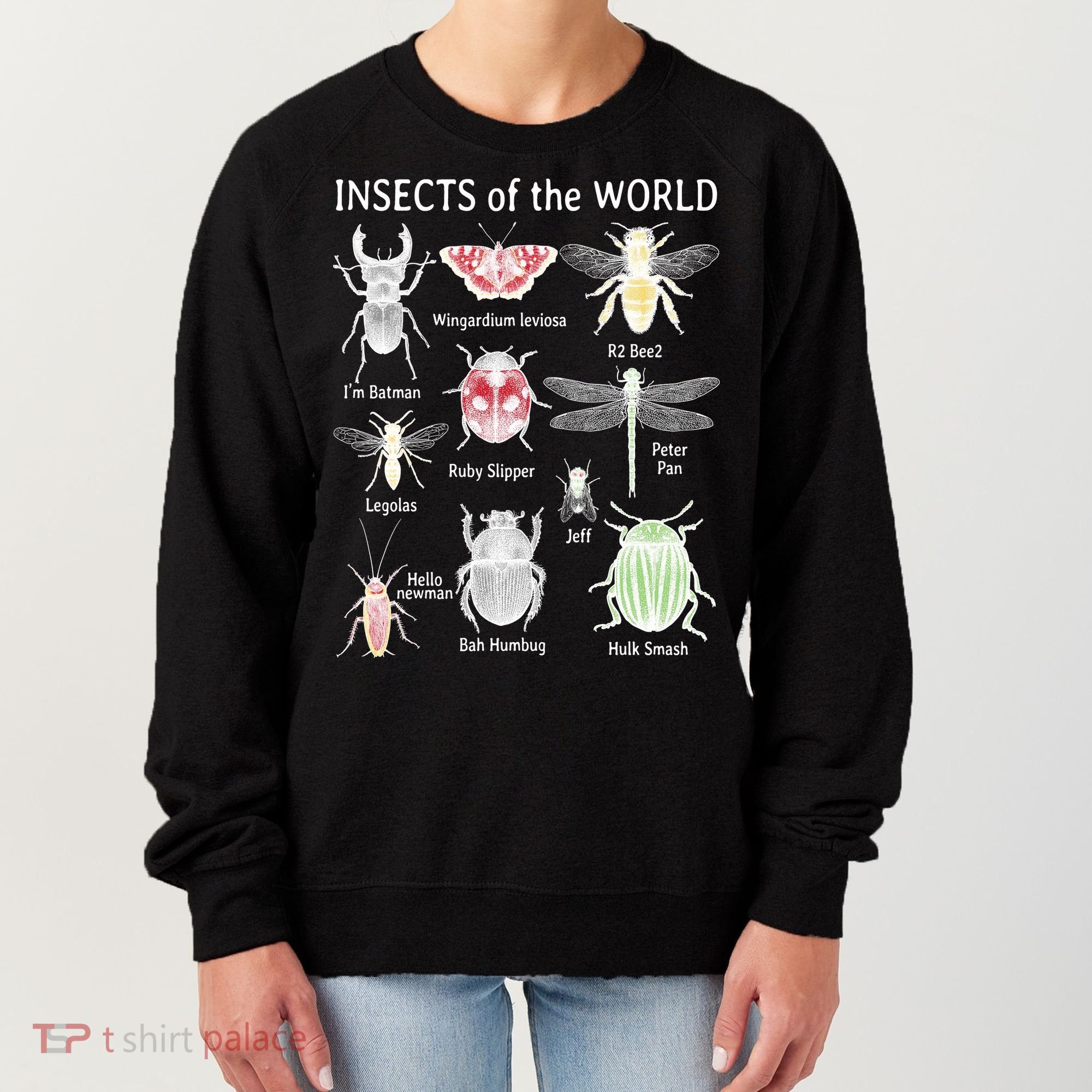 Insects Of The World Women's Sweatshirt