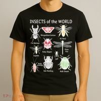 Insects Of The World T-Shirt thumb 3