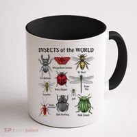 Insects Of The World Coffee Mug thumb 1