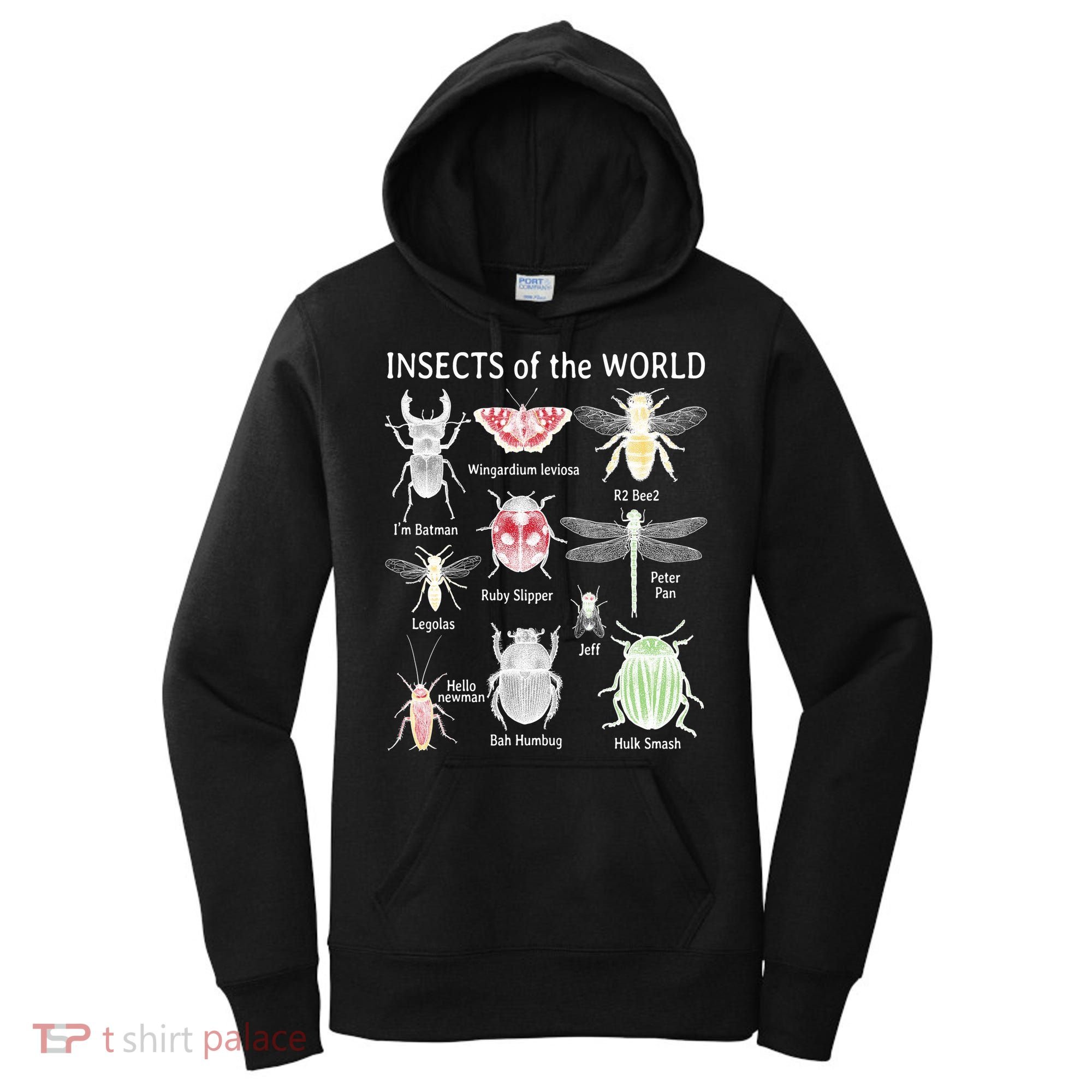 Insects Of The World Women's Hoodie