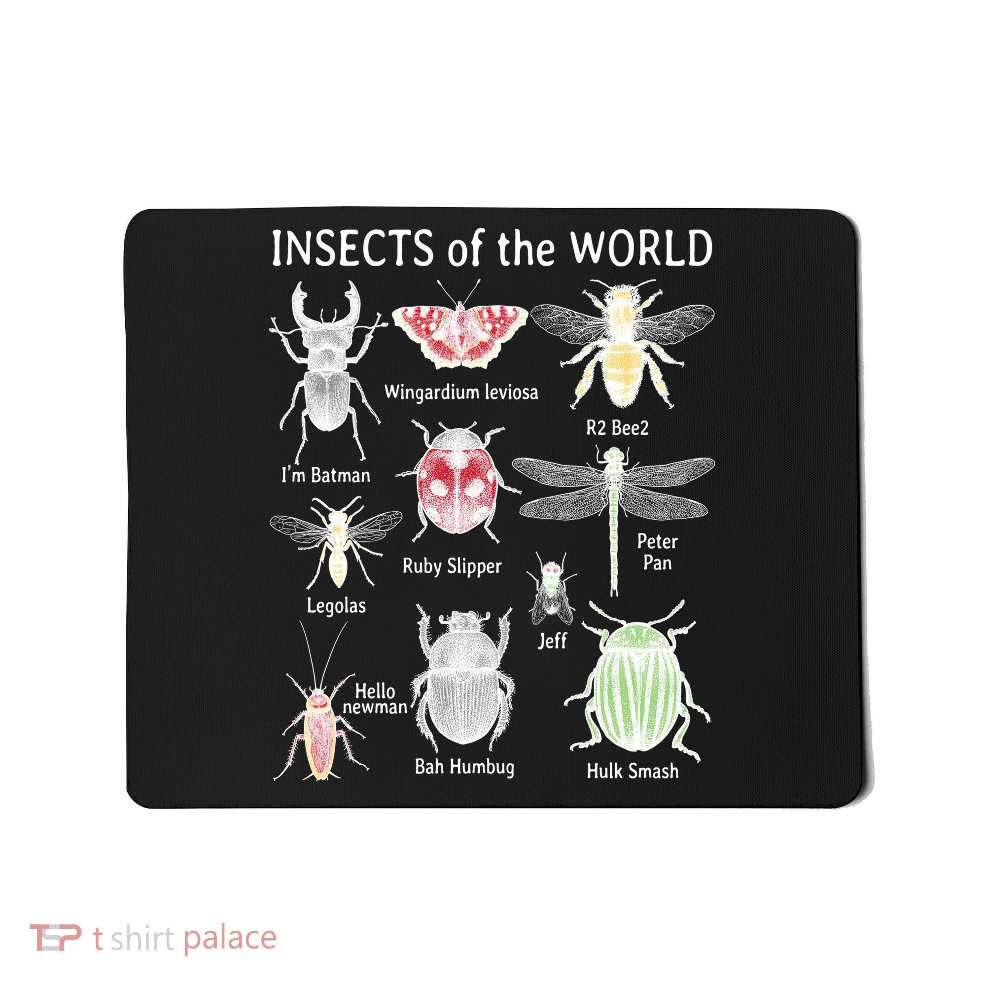 Insects Of The World Mousepad